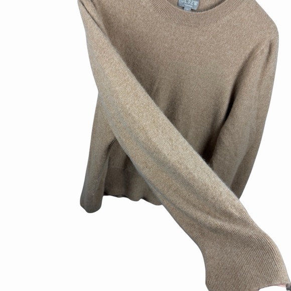 JCrew Cashmere Classic Fit Crew Neck Sweater 3X Quiet Luxury Minimalist Preppy - Picture 6 of 11